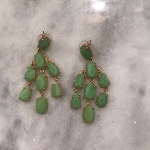 Mint green earrings. Stella and dot